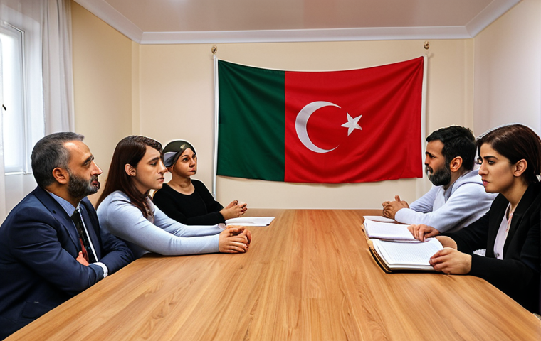 **
"A counseling psychology workshop in Istanbul, Turkey. Participants are actively engaged in an EMDR therapy training session, focusing on trauma treatment techniques. The setting is modern and professional, reflecting a commitment to mental health advancements. Turkish flags subtly displayed."
**